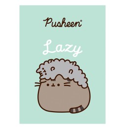 Zeszyt A4 kratka Pusheen