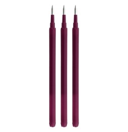 Wkłady do pióra kulkowego x3 Pilot Frixion Wine Red