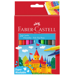 Flamastry szkolne Zamek Faber Castell 554202