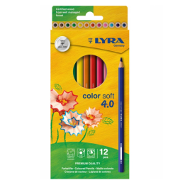 Kredki Lyra Color Soft 4,0