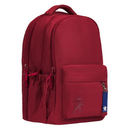 Plecak 3-komorowy Oxford School Wine Red