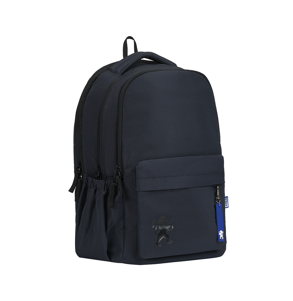 Plecak 3-komorowy Oxford School Black