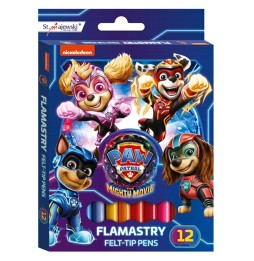 Flamastry szkolne 12 St.Majewski Paw Patrol