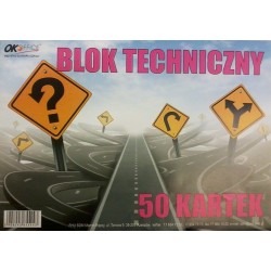 Blok techniczny A4/50k