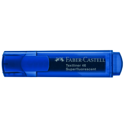 Faber Castell 46 Super Fluo Blue zamknięty