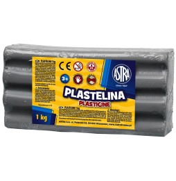 Astra plastelina popielata 1 kg