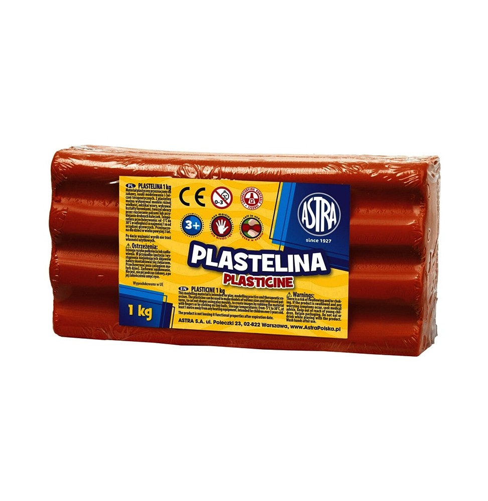 Astra plastelina czerwona 1 kg