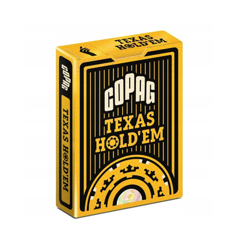 Cartamundi Copag Texas Hold`em Black