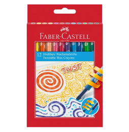 Kredki Faber Castell Wax  Twist12