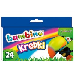 Bambino kredki woskowe 24