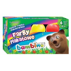 Bambino farby plakatowe 12/20 ml