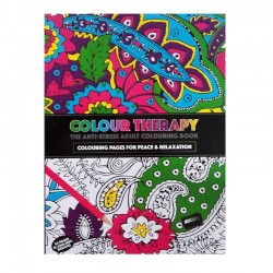 Kolorowanka dla wszystkich "Colour Therapy" 32 ilustracje